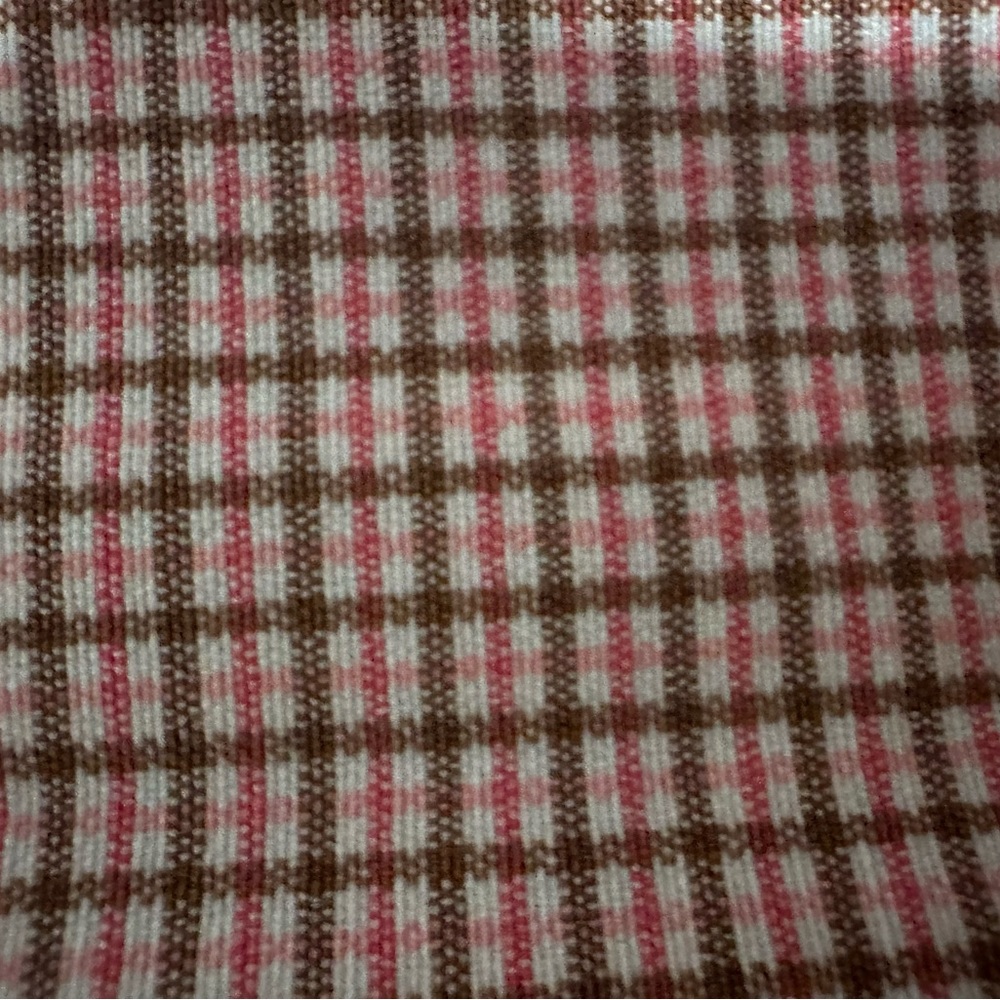 NWT Versona Chasing the Sun Pink Gingham Shorts XXL - Picture 9 of 13